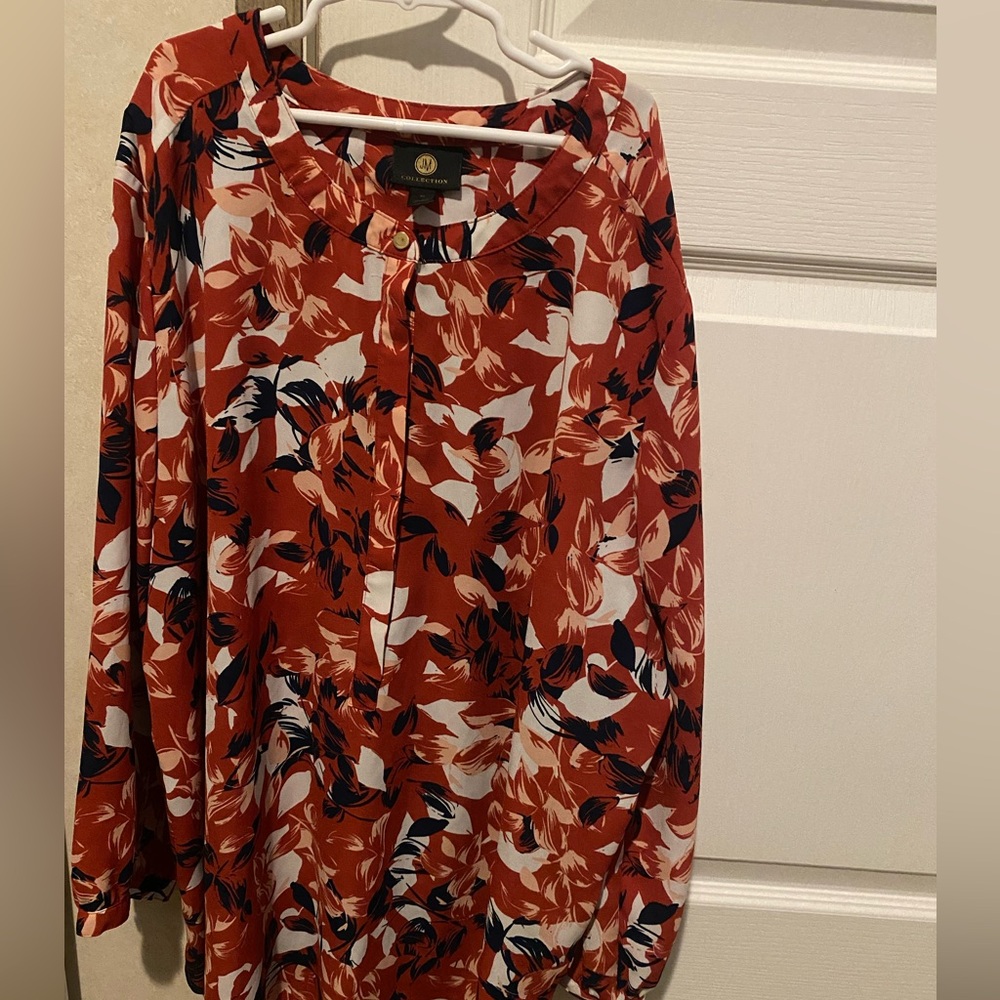 JM Collection long casual top